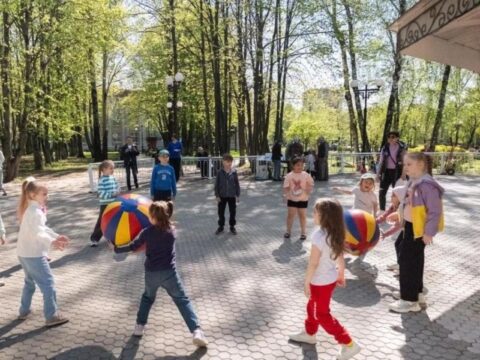 В центральном парке Лыткарина открыли летний сезон Новости Лыткарино 